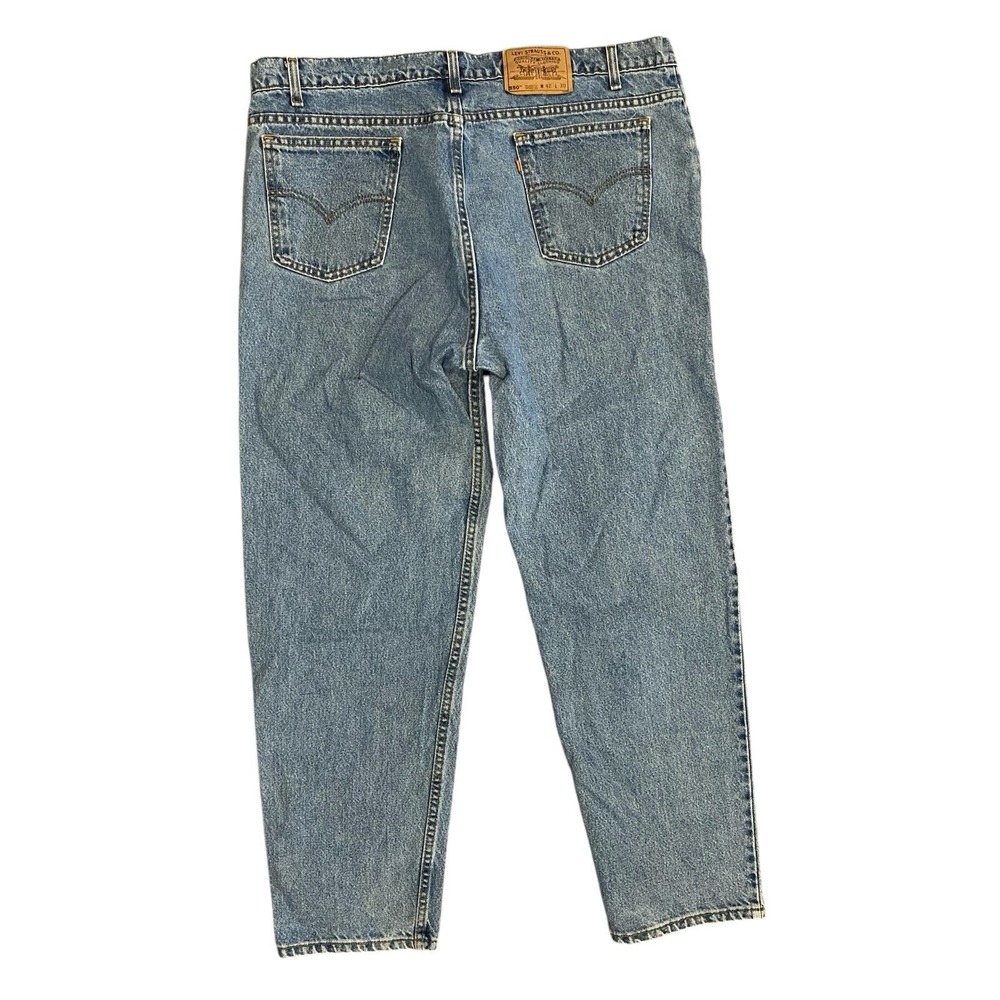 VTG Levi's 550 Jeans Orange Tab Men Tapered Leg‎ Relaxed 90s USA 42x30 Fit 39x30